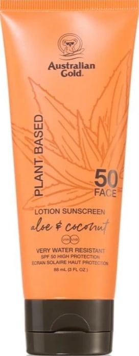 Plant Based Lotion Face Spf 50 fra Australian Gold