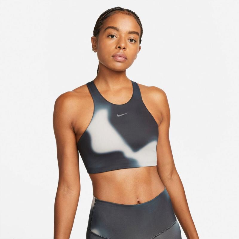 Yoga Dri Fit Swoosh Medium Support Polstret Sports Bh fra Nike