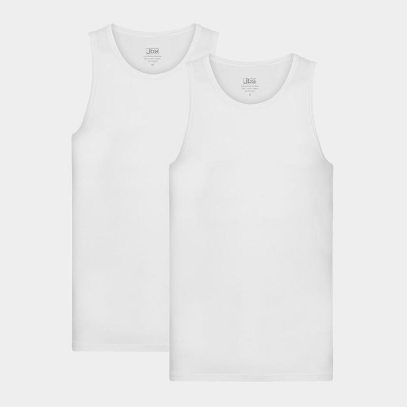 Hvid Tank Top Bambus  Pak Til æ Fra  Super ø Kvalitet, fra Jbs hos Bambustøj.dk 5709405846941