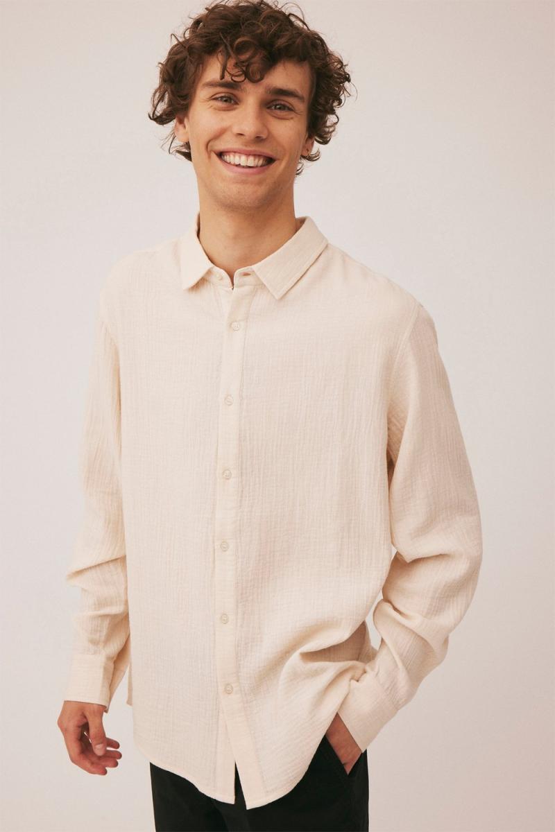 Benn Crincle Shirt Organic Gots fra Magasin Du Nord Collection