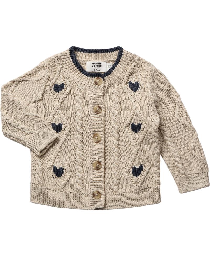 Amour 1 Baby Cardigan Organic Gots fra Magasin Du Nord Collection