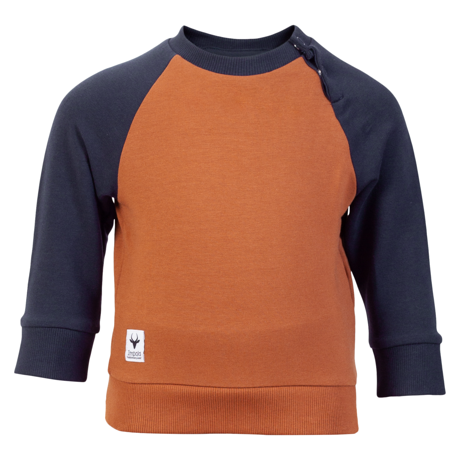 Alpha ørne Sweatshirt  Dark Ochre fra Impala hos dansk.dk 5712985516852