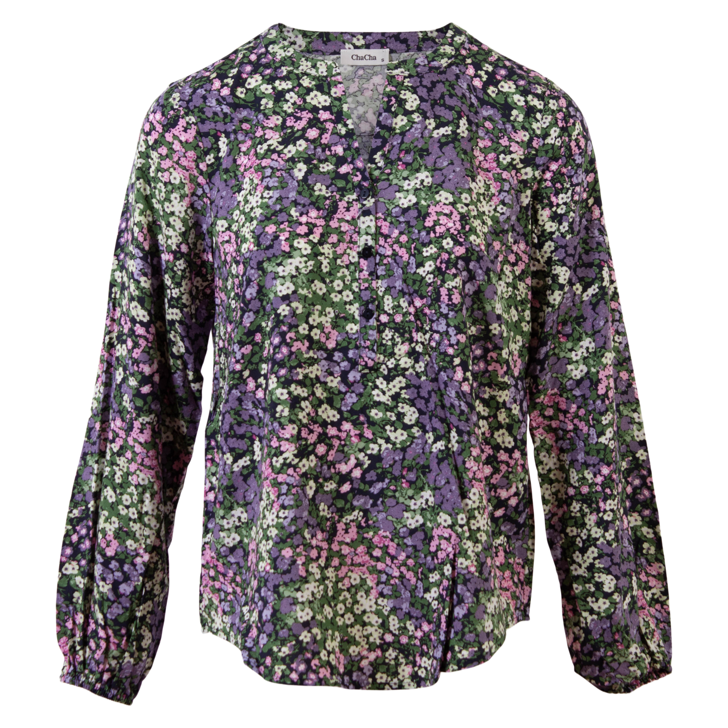Abelone Dame Bluse  Purple fra Chacha hos dansk.dk 5714470155713