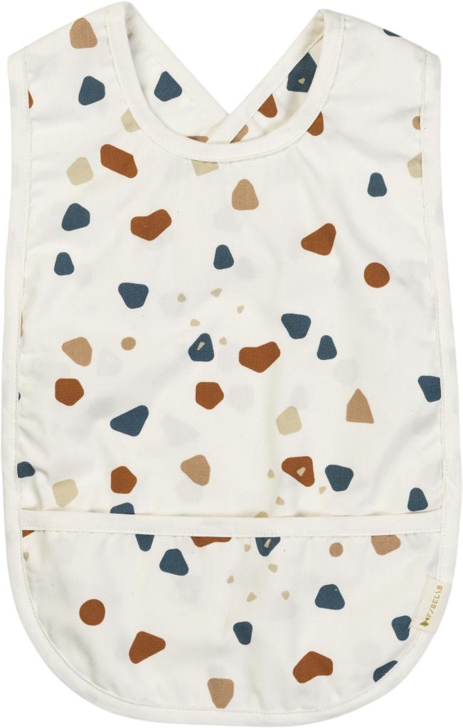 Cross Back Bib Terrazzo fra Fabelab