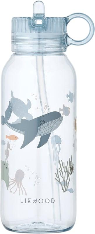 Yang Tritan Water Bottle 500ml Sea fra Liewood