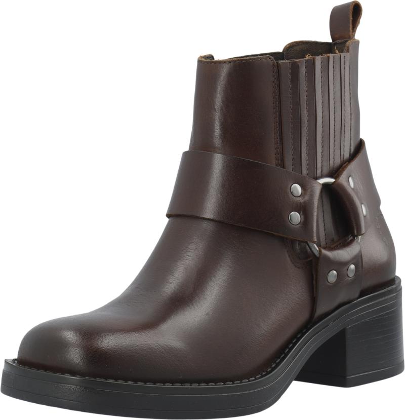 Casrikke Chelsea Biker Boot Pull Up Leather fra Cashott