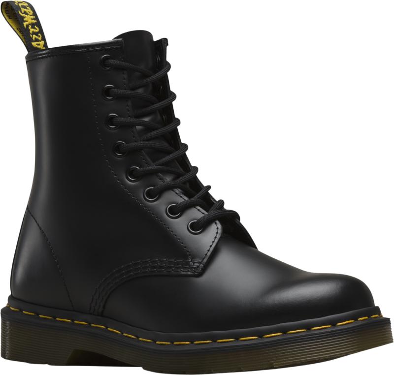 1460 Black Smooth fra Dr. Martens