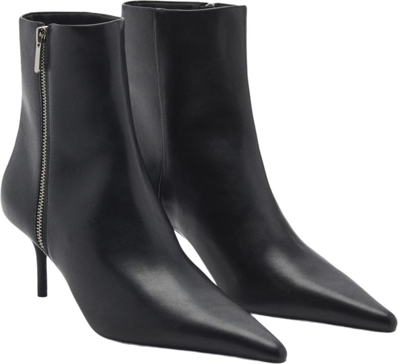 Ankle Boots.   Zipi fra Mango