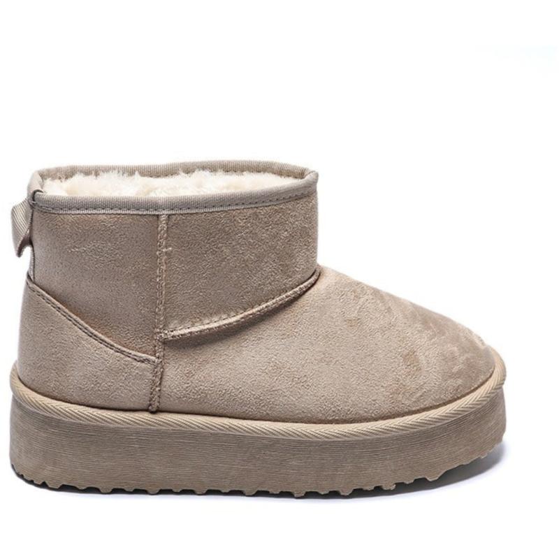 Ariane Dame Bamsestøvler Wd145   Beige fra Shoes