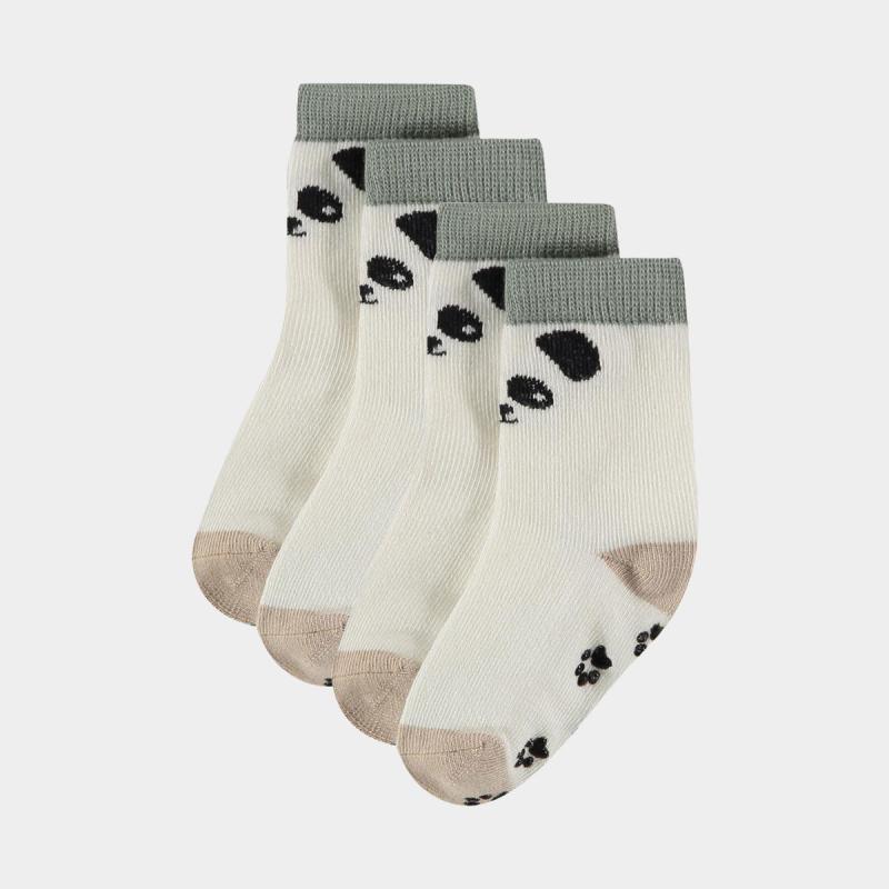 Baby Bambussokker Med Panda Fra , fra Bamboo Basics hos Bambustøj.dk 8719008059638