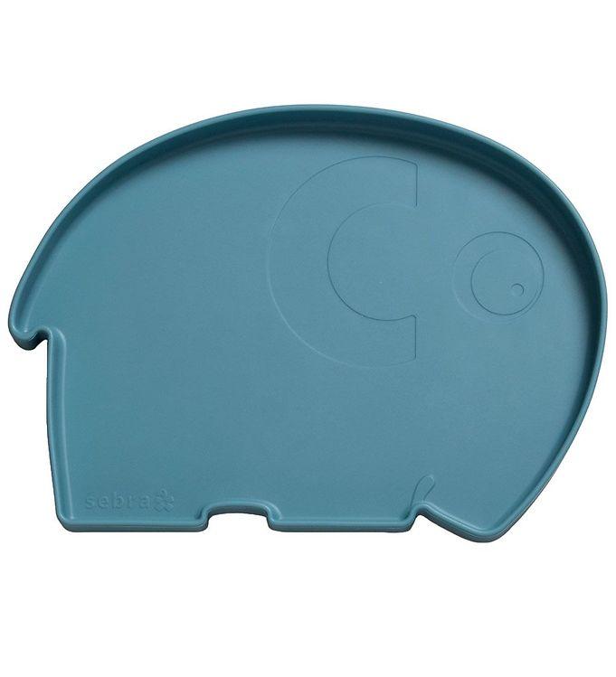 Tallerken   Silikone   Fanto   Vintage Blue fra Sebra