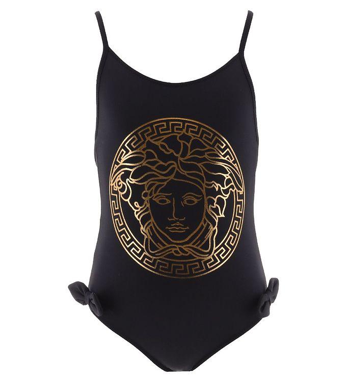 Badedragt   Sort Guld fra Versace