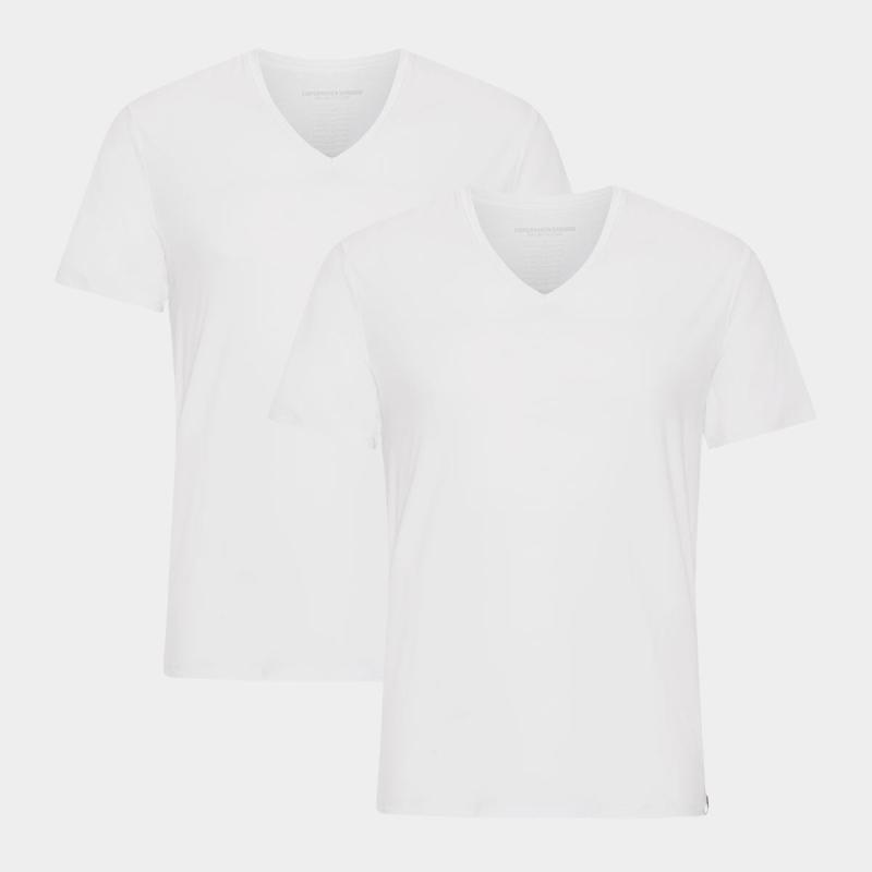 Hvide Bambus Slim Fit Shirt Med Hals Fra , fra Copenhagen Bamboo hos Bambustøj.dk 5708247608250