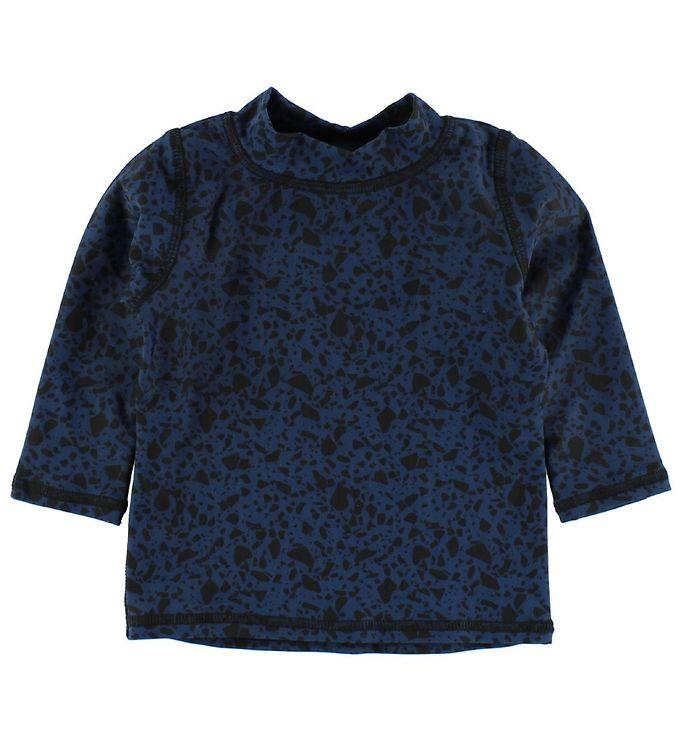 Badebluse   Uv50+   Astin   Navy M. Prikker fra Soft Gallery