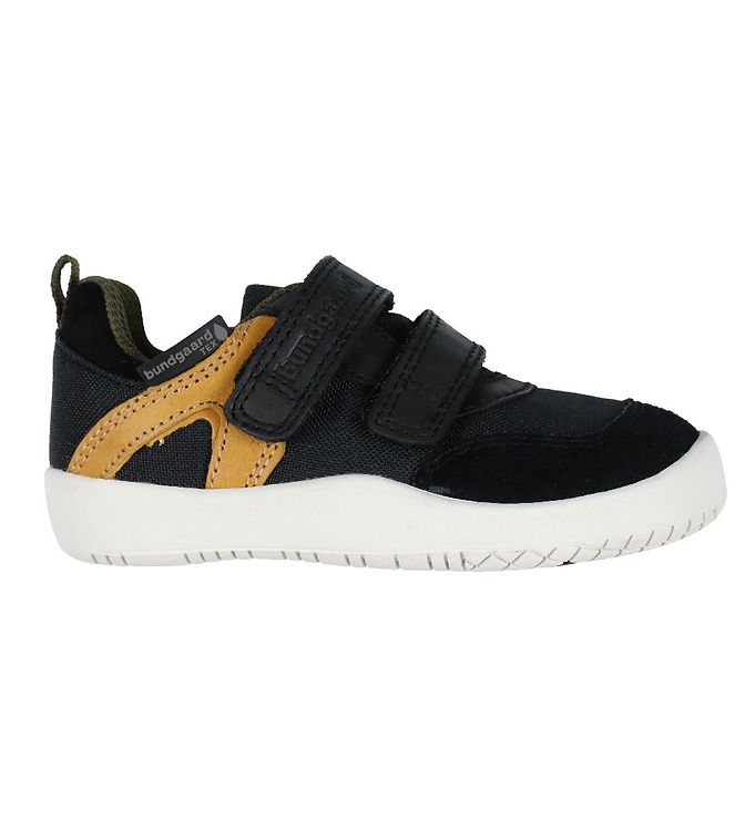 Sko M. Velcro   Bennie   Tex   Sort fra Bundgaard