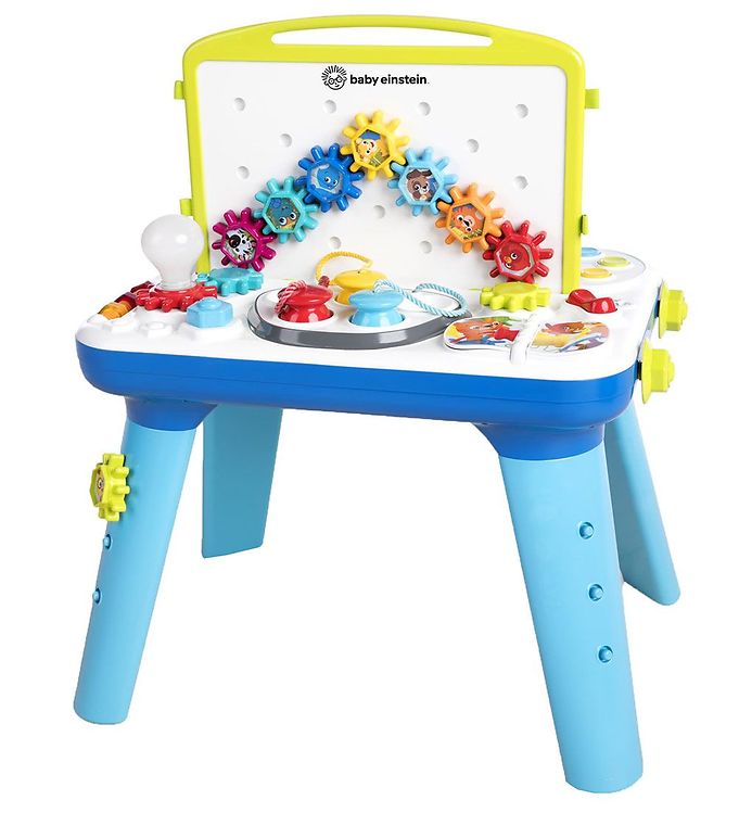 Aktivitetsbord   Curiosity Table   Blå Hvid fra Baby Einstein