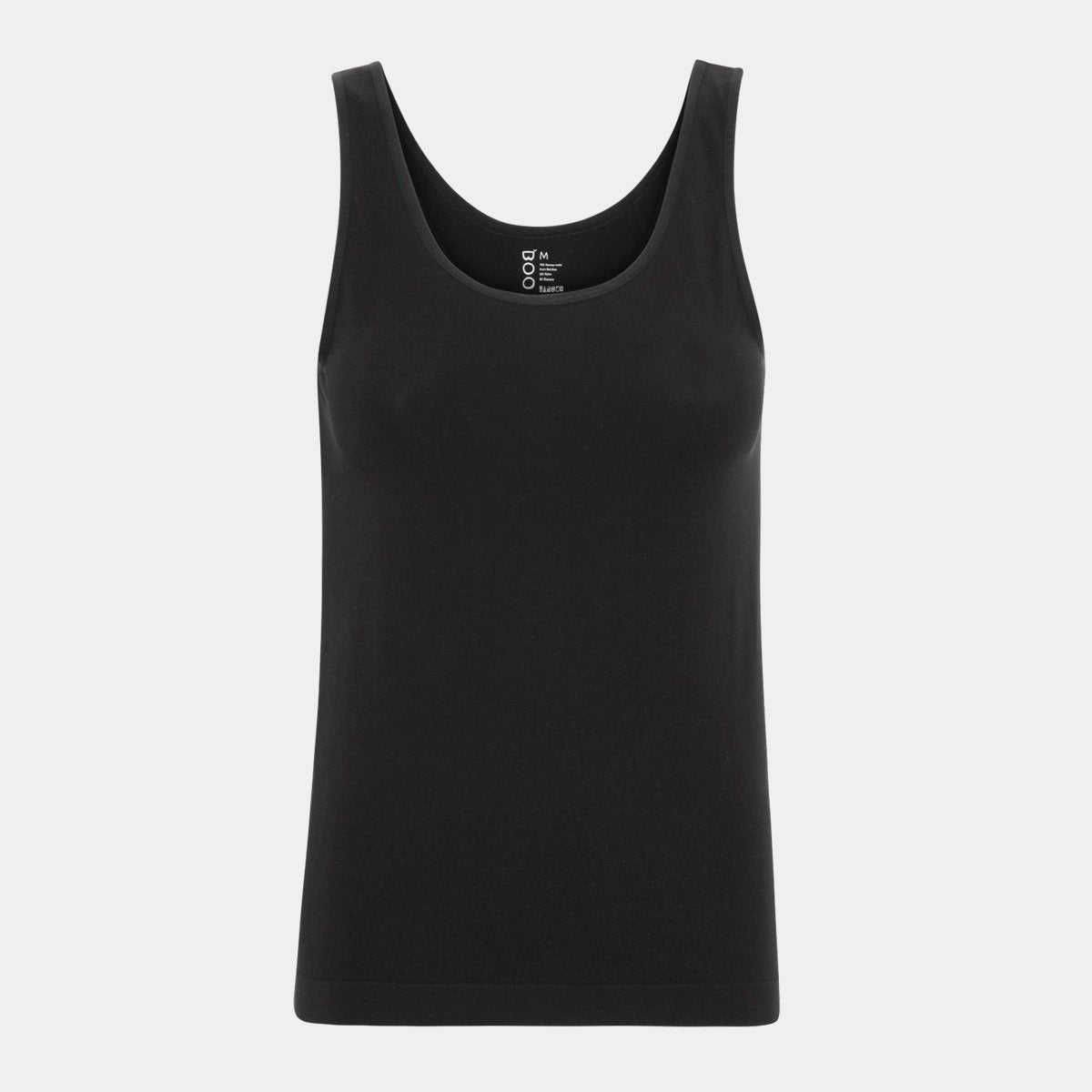 ækker Sort Bambus Tank Top Bred Strop Fra , fra Boody hos Bambustøj.dk 9351383086503