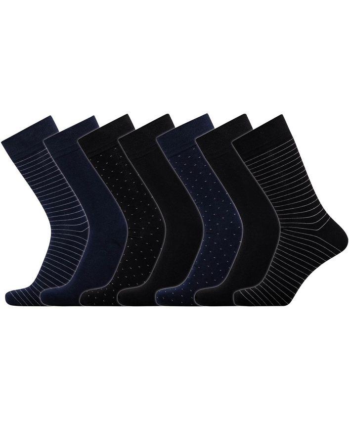 , Socks Bamboo 7 Pairs Box fra Jbs
