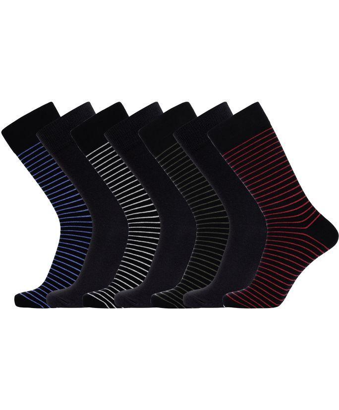 , Socks Bamboo 7 Pairs Box fra Jbs