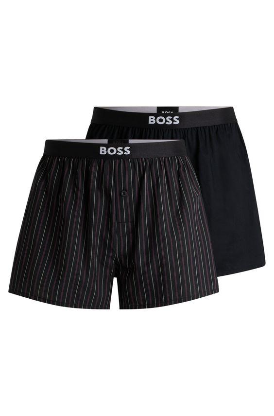 2p Boxer Shorts Ew 10269540 01 fra Boss Black