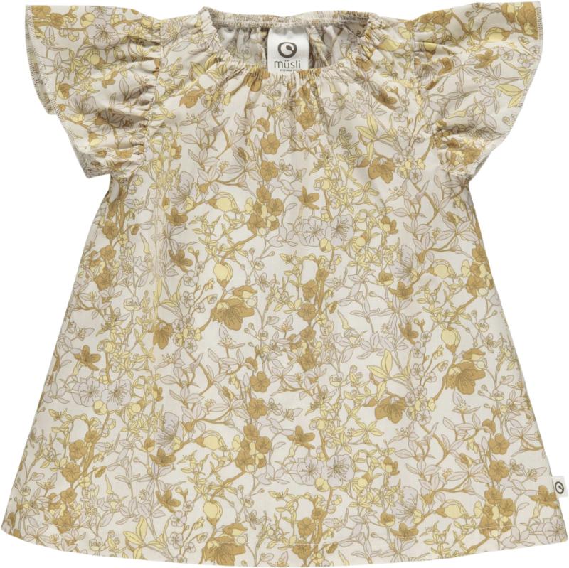 Fiona Poplin S S Dress Baby fra Müsli By Green Cotton