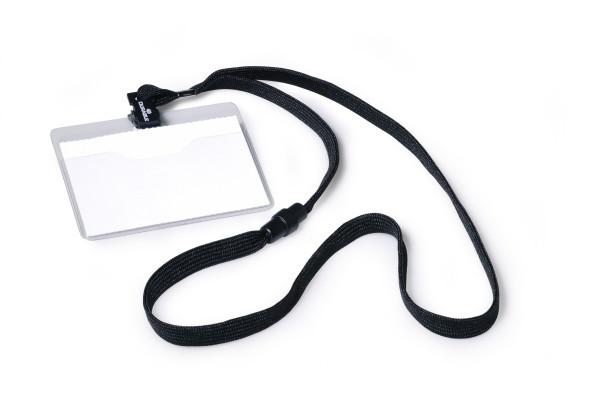 813901, Badge, Landskab, Tekstil, Sort, Transparent, 9 Cm, 6 Cm fra Durable