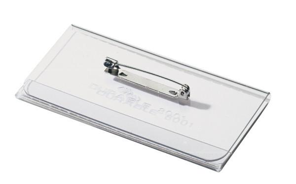 800119, Badge, Landskab, Plast, Transparent, 75 Mm, 40 Mm fra Durable