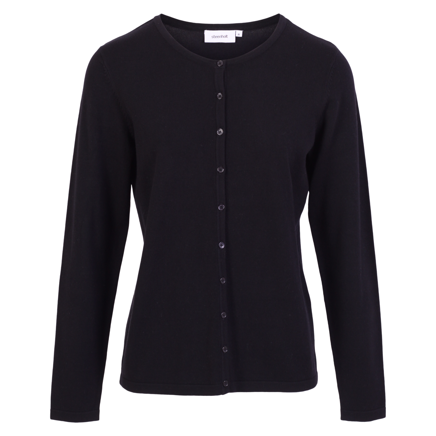 Cava Dame Cardigan Plus Size  Black fra Steenholt hos dansk.dk 5712985527667