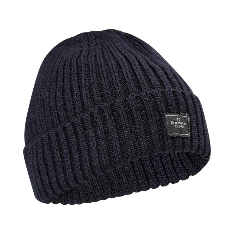 Agter Beanie Herre Hue  New Navy  Onesize fra Kopenhaken hos dansk.dk 5714825232595