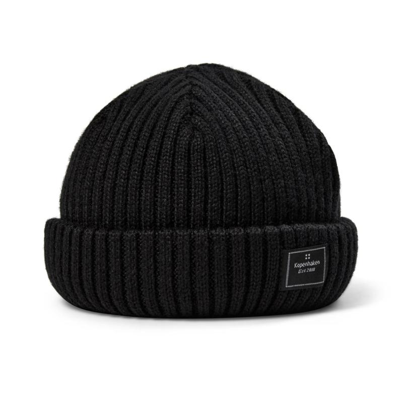 Agter Beanie Herre Hue  Black  Onesize fra Kopenhaken hos dansk.dk 5714825232601
