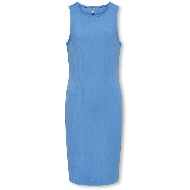 Azure Blue Belfast Life Midi Kjole Noos   Str. 146 152 fra Kids Only