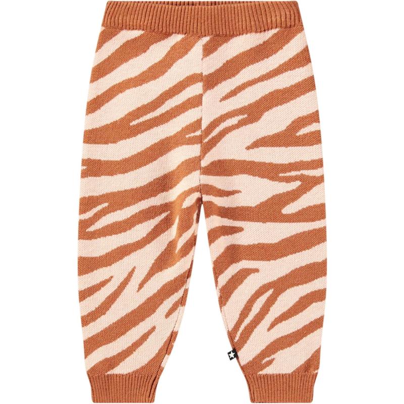 Baby Zebra Knit Sol Bukser   Str. 68 fra Molo