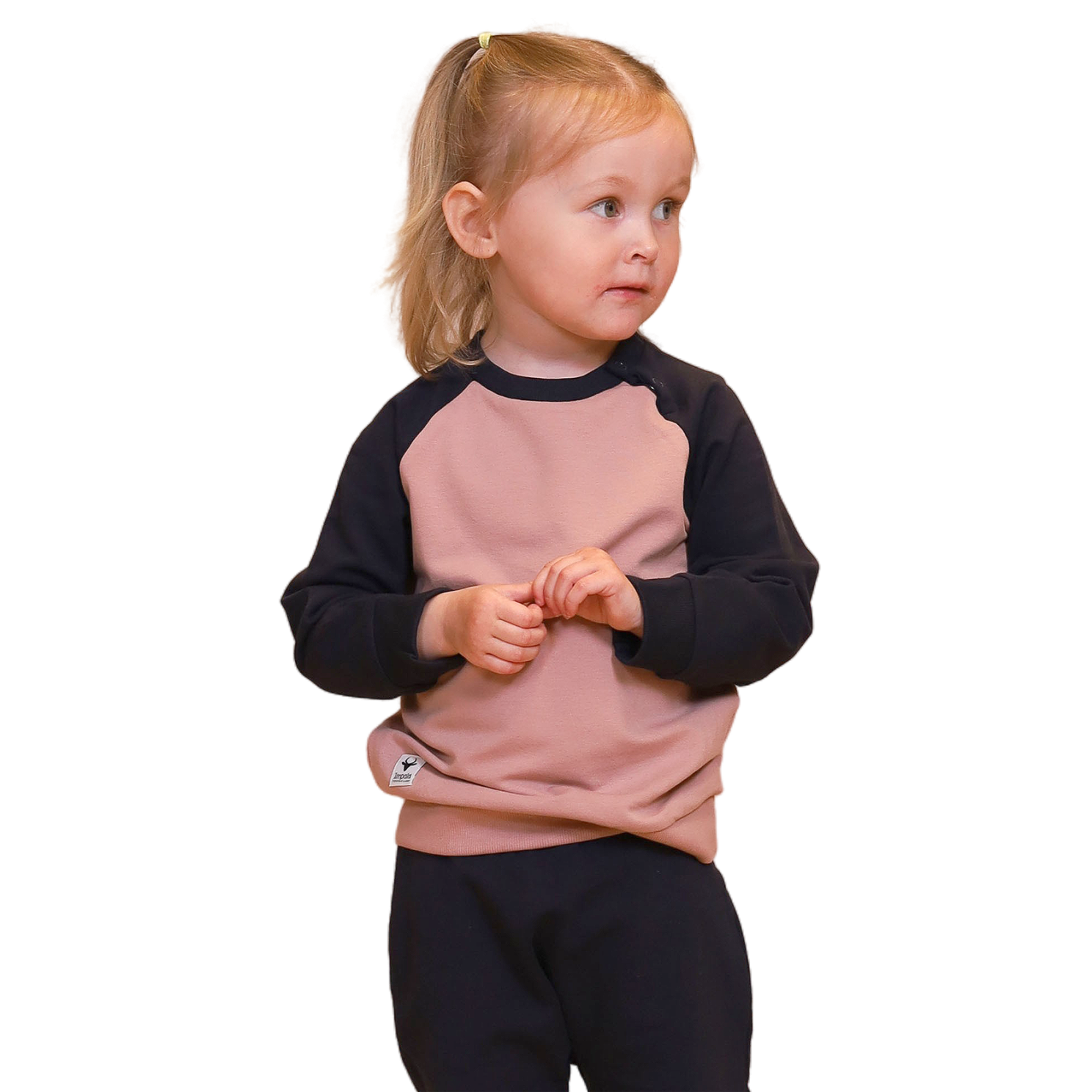Alpha ørne Sweatshirt  Woodrose fra Impala hos dansk.dk 5712985516784