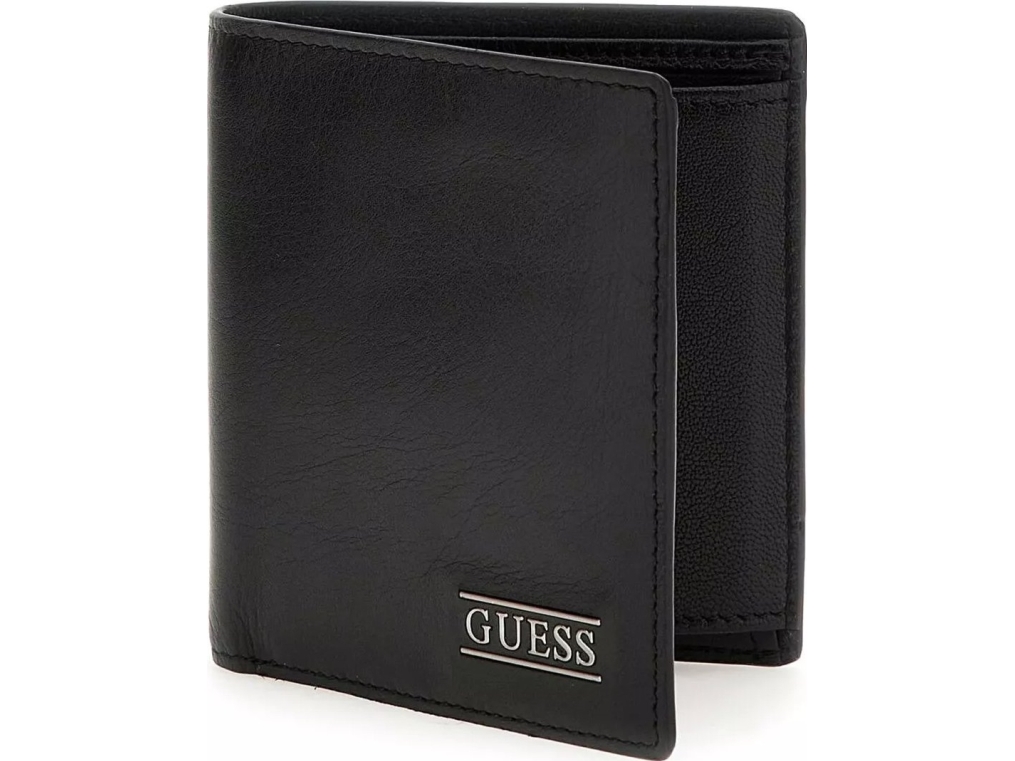 , New Boston, Wallet, Black, For Men For Men fra Guess