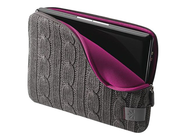 10.2" Netbook Sleeve   Cable Knit   Hylster Til Notebook   10.2"   Blæk fra Case Logic
