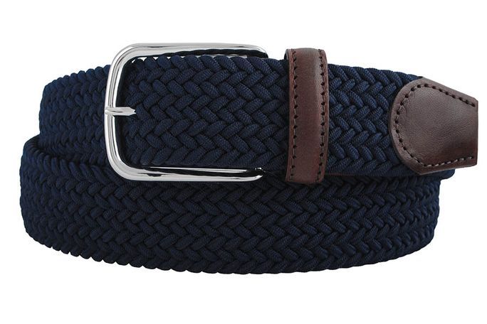 6910 35  Belt, Navy Ribbon fra Bosswik