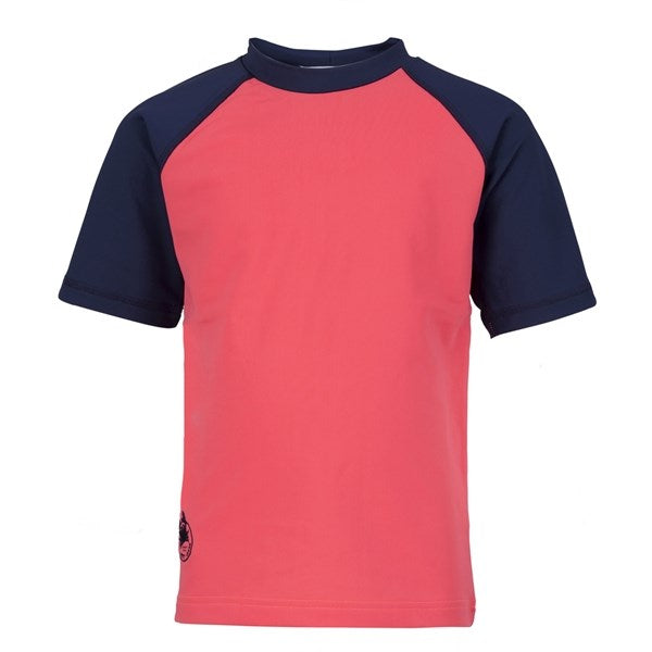Nectarine Blue Raglan Uv Badebluse   Str. 11 12 år fra Petit Crabe