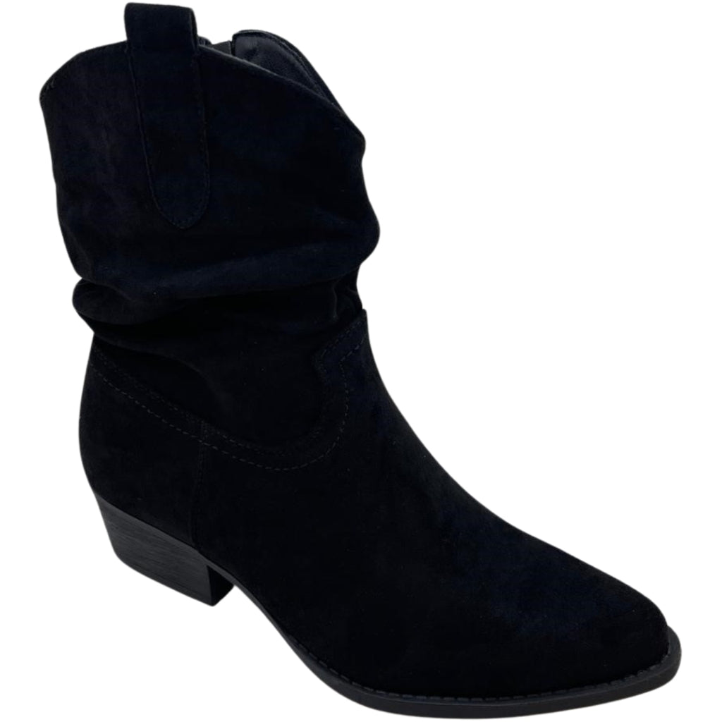 Angelique Dame Cowboystøvler 5151   Black fra Shoes