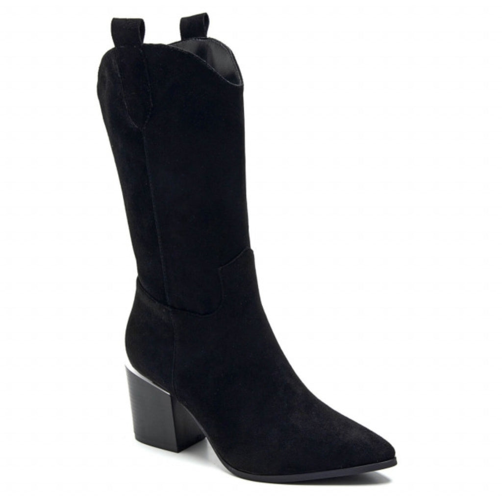 Astrid Dame Cowboystøvler 9600   Black fra Shoes
