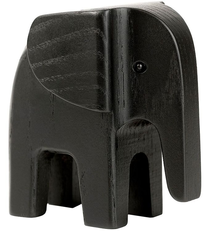 Træfigur   Elephant   Black Stained fra Novoform