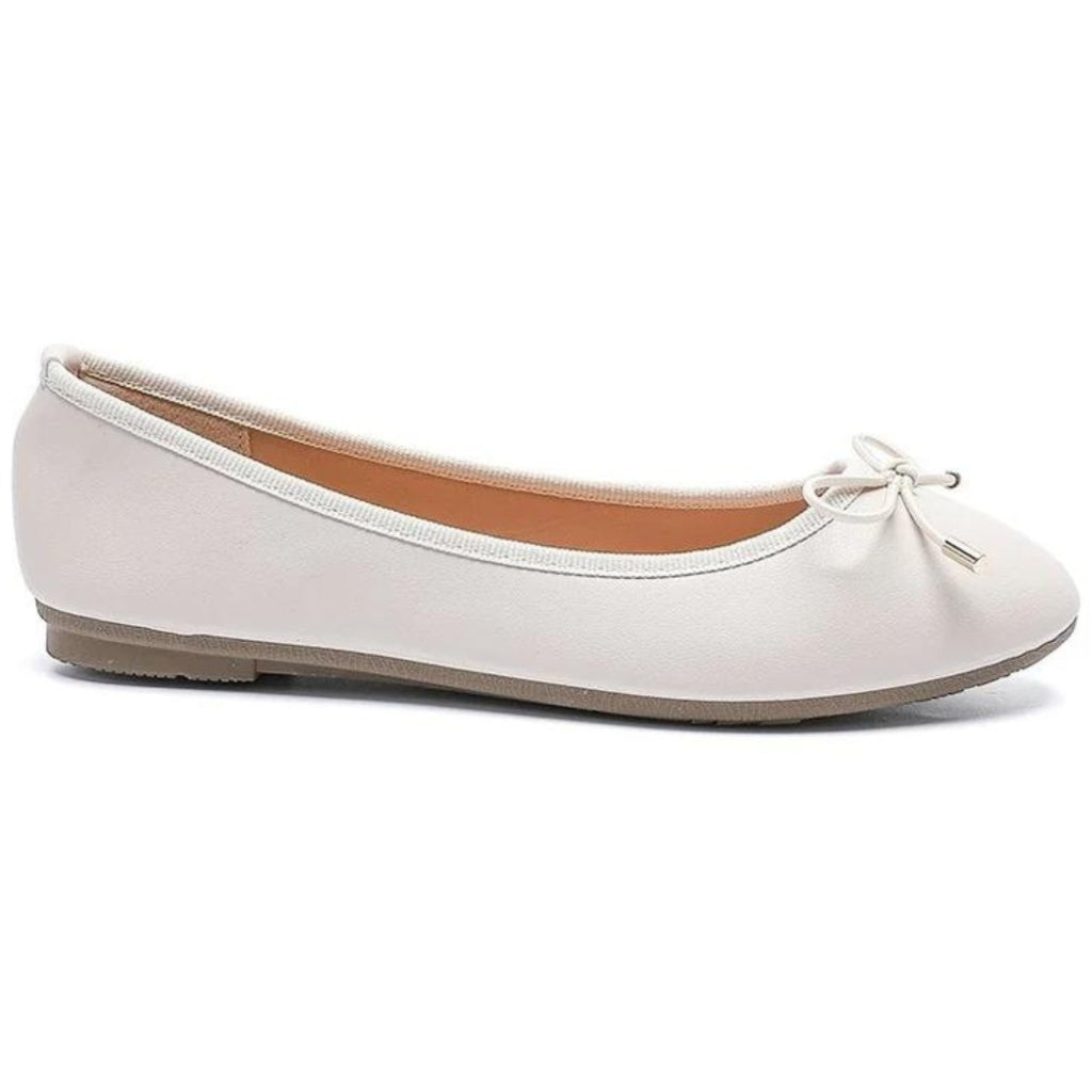 Alli Dame Ballerinasko Vg256   Beige fra Shoes