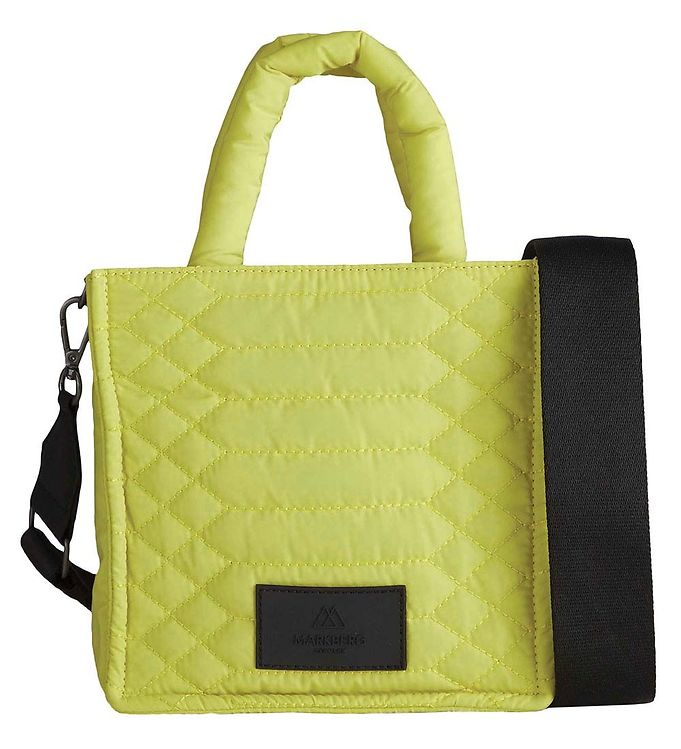 Taske   Vikambg Mini Bag Snake Quilt   Electric Yellow fra Markberg