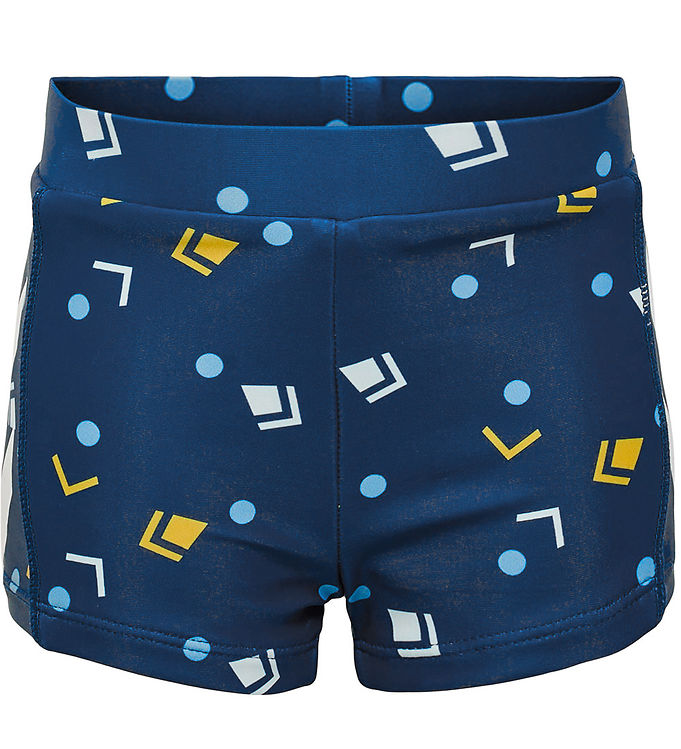 Badebukser   Hmlbeach   Navy Peony fra Hummel