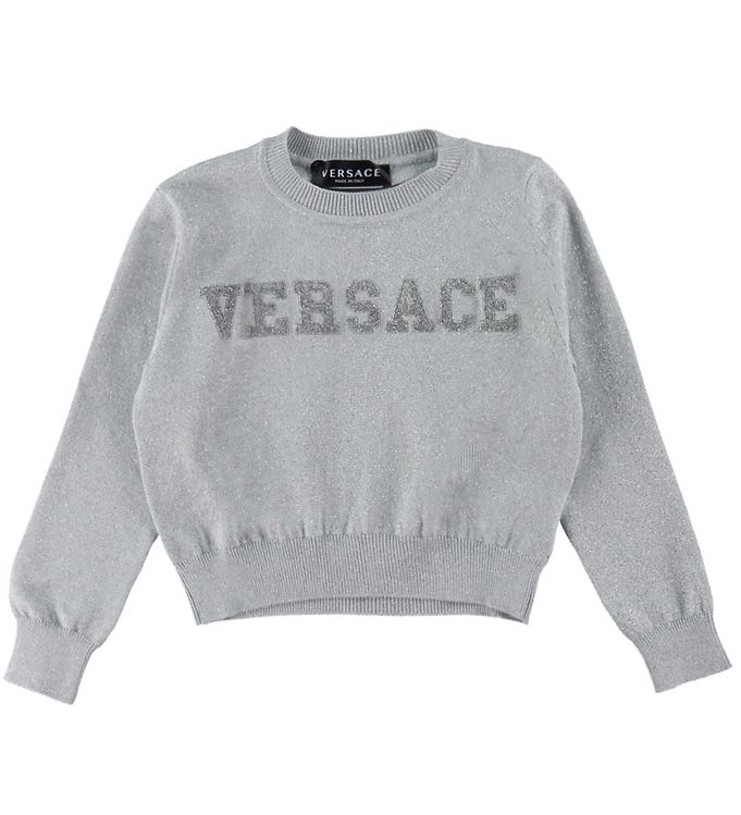 Bluse   Strik   Sølv fra Versace