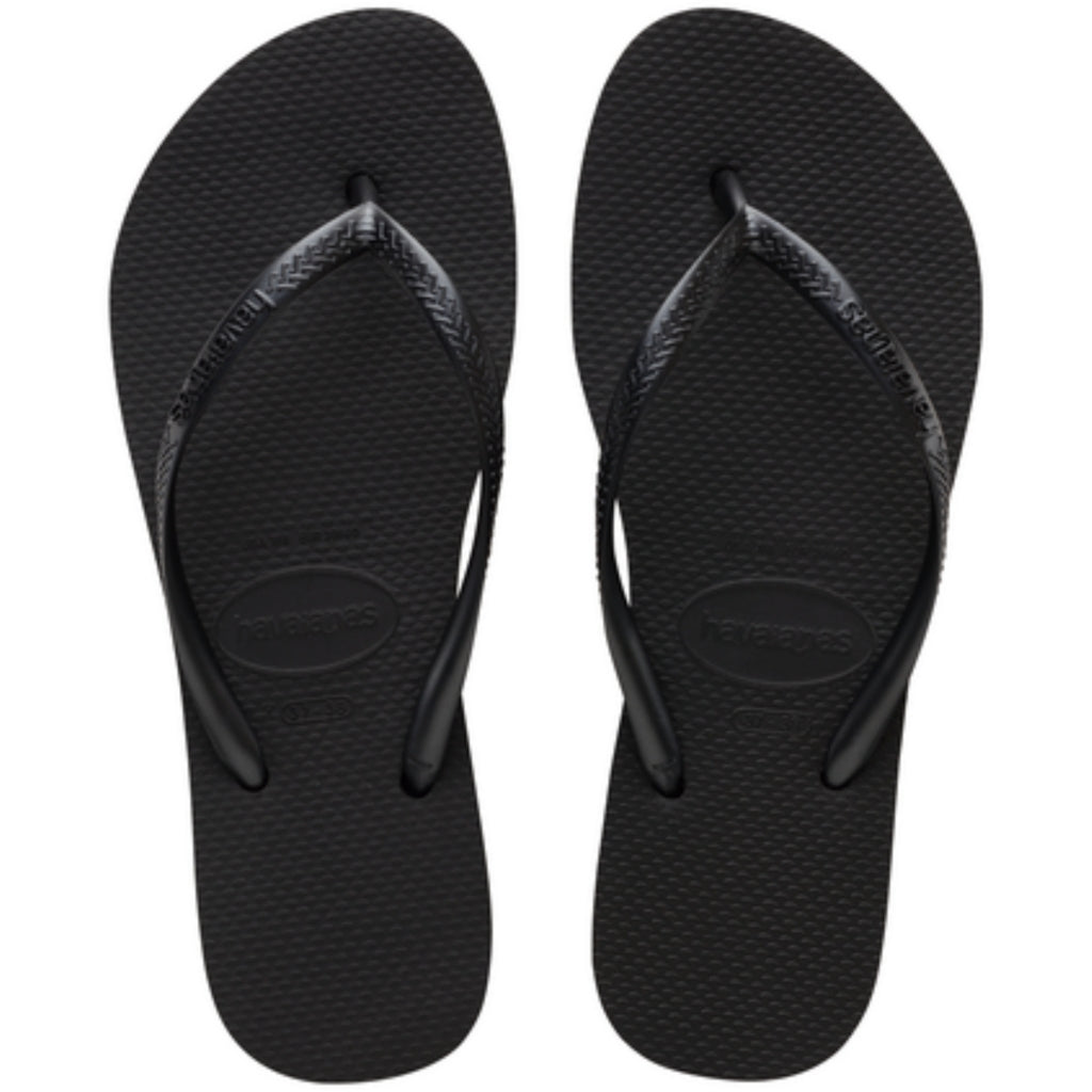 Slim Slippers 4144537   Black fra Havaianas