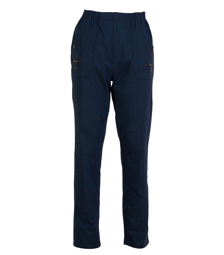 Gerda Dame Bukser . For  Navy fra J.s.t. For My hos dansk.dk 5714990044597