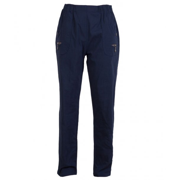 Dagny Dame Bukser  Navy fra J.s.t. For My hos dansk.dk 5714990006045