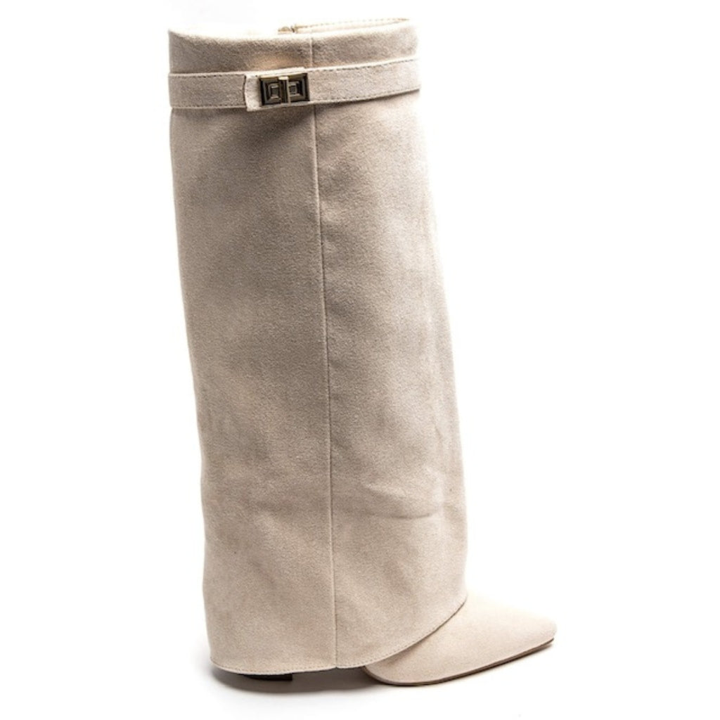 Sof Dame Støvler 9501a   Beige fra Shoes