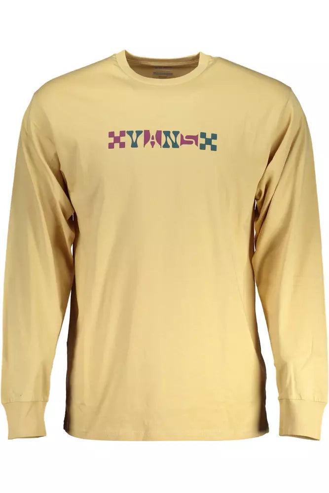 Beige Cotton Men Shirt fra Vans hos Modeoutlet 196244875204