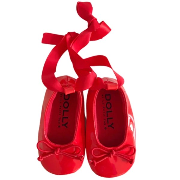 Ballerina Red   Str. 20 fra Dolly By Le Petit Tom